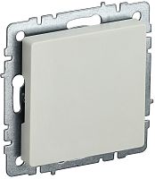 Заглушка без рамки IEK Brite МЗ10-БрКр бежевый картинка